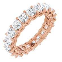 Load image into Gallery viewer, 14K Rose 3 1/3 CTW Diamond Eternity Band
