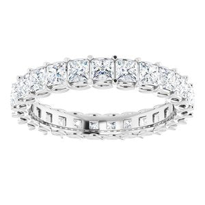 Bracelet d'éternité en diamant 14K blanc 2 1/3 CTW