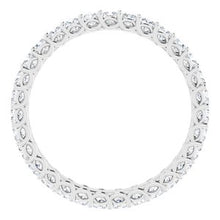Charger l&#39;image dans la galerie, Bracelet d&#39;éternité en diamant blanc 1 1/2 CTW 14K

