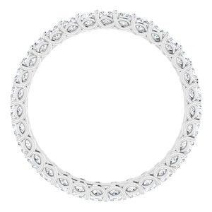 Bracelet d'éternité en diamant blanc 1 1/2 CTW 14K