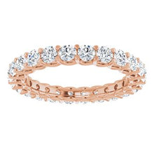 Load image into Gallery viewer, 14K Rose 2 1/5 CTW Diamond Eternity Band
