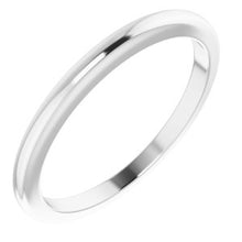 Load image into Gallery viewer, Sterling Silver Matching Tapered Band
