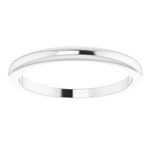 Load image into Gallery viewer, Sterling Silver Matching Tapered Band
