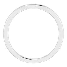 Load image into Gallery viewer, Sterling Silver Matching Band for 8 mm Round Ring
