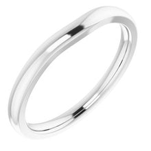 Charger l'image dans la galerie, Sterling Silver Matching Band for 5.8 mm Round Ring
