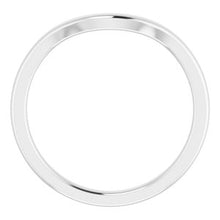 Charger l'image dans la galerie, Sterling Silver Matching Band for 10x7 mm Pear Ring
