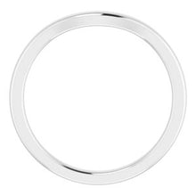 Charger l'image dans la galerie, Sterling Silver Matching Band for 9x7 mm Emerald Ring
