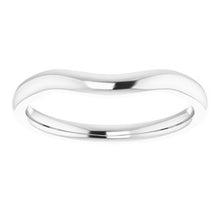 Load image into Gallery viewer, Sterling Silver Matching Band for 9x4.5 mm Marquise Ring
