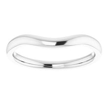 Charger l'image dans la galerie, Sterling Silver Matching Band for 10x5 mm Marquise Ring
