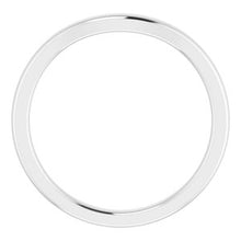 Load image into Gallery viewer, Sterling Silver Matching Band for 9 mm Asscher Ring
