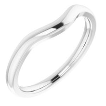 Charger l'image dans la galerie, Sterling Silver Matching Band for 8x5 mm Pear Ring
