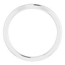 Charger l'image dans la galerie, Sterling Silver Matching Band for 10x8 mm Emerald Ring
