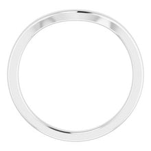 Charger l'image dans la galerie, Sterling Silver Matching Band for 12x6 mm Marquise Ring
