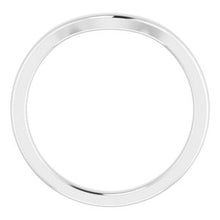 Load image into Gallery viewer, Sterling Silver Matching Band for 9x6 mm Pear Ring

