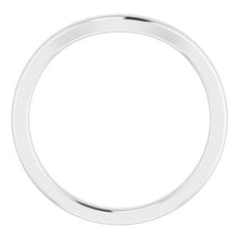 Charger l'image dans la galerie, Sterling Silver Matching Band for 12x10 mm Emerald Ring
