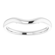 Charger l'image dans la galerie, Sterling Silver Matching Band for 8x5 mm Pear Ring
