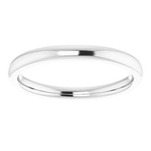 Charger l'image dans la galerie, Sterling Silver Matching Band for 6x4 mm Oval Ring
