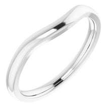 Charger l'image dans la galerie, Sterling Silver Matching Band for 10x8 mm Emerald Ring
