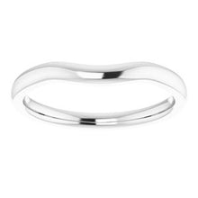 Charger l&#39;image dans la galerie, Sterling Silver Matching Band for 8x4 mm Marquise Ring
