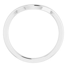 Charger l'image dans la galerie, Sterling Silver Matching Band for 12x8 mm Pear Ring
