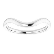 Charger l'image dans la galerie, Sterling Silver Matching Band for 12x8 mm Pear Ring
