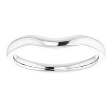Load image into Gallery viewer, Sterling Silver Matching Band for 7x5 mm Pear Ring
