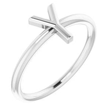 Load image into Gallery viewer, Sterling Silver Initial Y Ring
