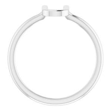 Charger l'image dans la galerie, Sterling Silver Initial U Ring
