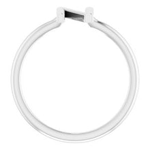 Load image into Gallery viewer, Sterling Silver Initial N Ring
