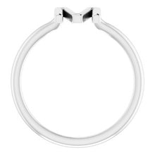 Load image into Gallery viewer, Sterling Silver Initial M Ring
