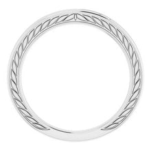 Charger l'image dans la galerie, Sterling Silver  7 mm Round Wedding Band
