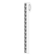 Load image into Gallery viewer, Sterling Silver 26.4x2.1 mm Sculptural-Inspired Bar Pendant
