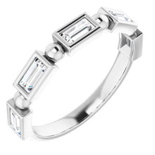 Load image into Gallery viewer, 14K White 5/8 CTW Diamond Anniversary Band
