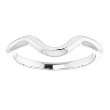 Load image into Gallery viewer, Sterling Silver Band for 7 mm Cushion Ring
