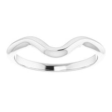 Charger l'image dans la galerie, Sterling Silver Band for 6.5 mm Round Ring
