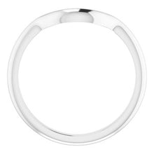 Load image into Gallery viewer, Sterling Silver Band for 8 mm Cushion Ring
