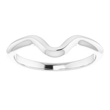 Load image into Gallery viewer, Sterling Silver Band for 7x5 mm Oval Ring
