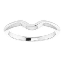Charger l'image dans la galerie, Sterling Silver Band for 4.5 mm Square Ring
