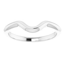 Charger l&#39;image dans la galerie, Sterling Silver Band for 6 mm Cushion Ring
