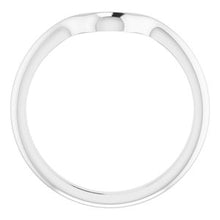 Load image into Gallery viewer, Sterling Silver Band for 7x5 mm Oval Ring
