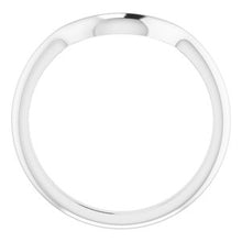 Charger l'image dans la galerie, Sterling Silver Band for 7 mm Square Ring
