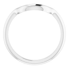 Charger l'image dans la galerie, Sterling Silver Band for 10x8 mm Emerald Ring
