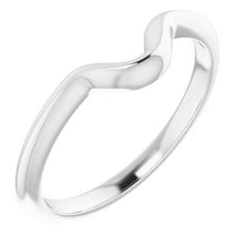 Load image into Gallery viewer, Sterling Silver Band for 6x4 mm Emerald Ring
