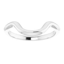 Charger l'image dans la galerie, Sterling Silver Band for 10x8 mm Emerald Ring
