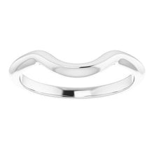 Charger l'image dans la galerie, Sterling Silver Band for 7 mm Square Ring
