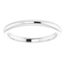 Charger l'image dans la galerie, Sterling Silver Band for 6.5 mm Round Ring
