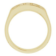 Load image into Gallery viewer, 14K Yellow 3/4 CTW Diamond Men's Ring
