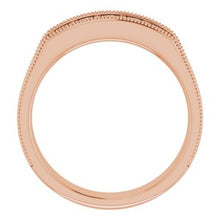 Load image into Gallery viewer, 14K Rose 1/2 CTW Diamond Men&#39;s Ring
