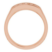 Load image into Gallery viewer, 14K Rose 1/2 CTW Diamond Men&#39;s Ring
