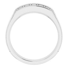 Charger l&#39;image dans la galerie, Bague pour homme avec diamant blanc 1/2 CTW 14K
